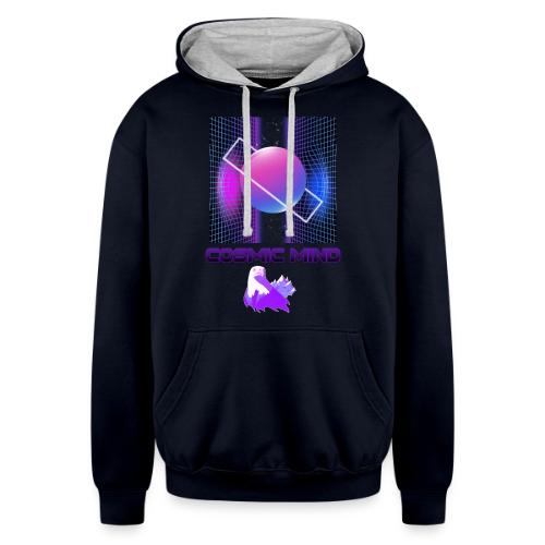 Cosmic Mind - Unisex Contrast Hoodie