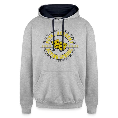 Roy Randolph Acting School Shirt - Unisex Contrast Hoodie