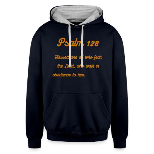 Bible Verse shirts - Unisex Contrast Hoodie