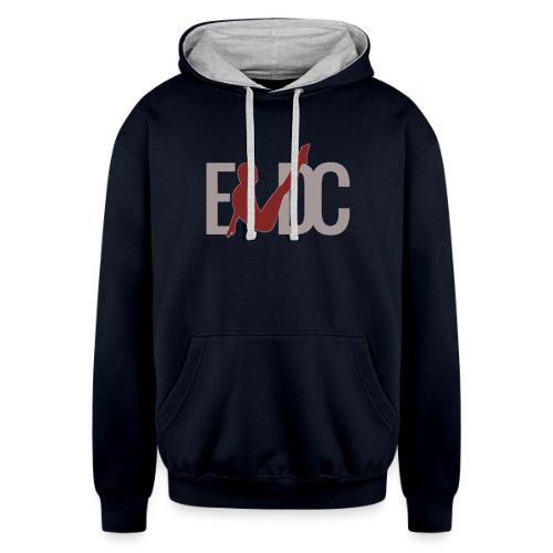 Logo - Unisex Contrast Hoodie