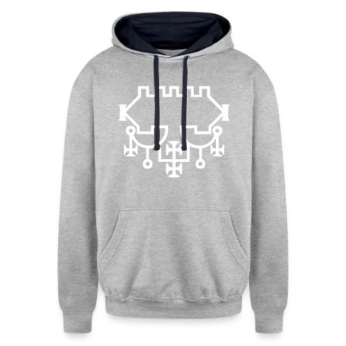 Belial Sigil - Unisex Contrast Hoodie