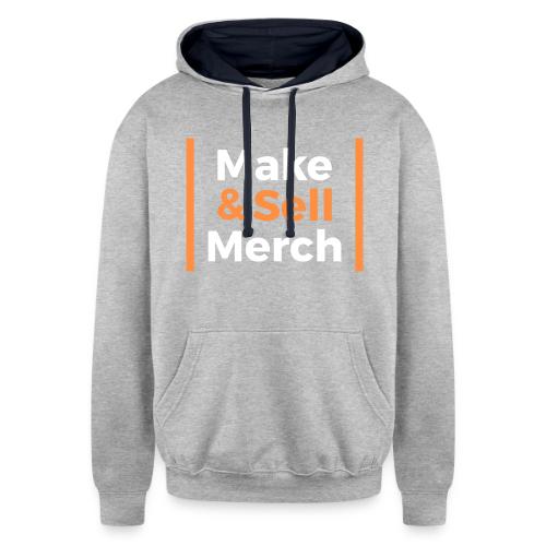 Make and Sell - Unisex Contrast Hoodie