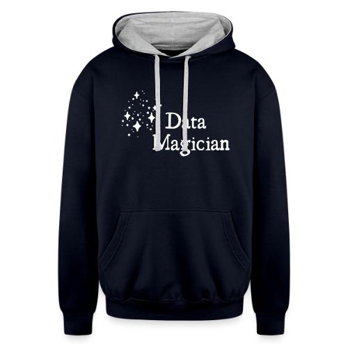 Data Magician - Unisex Contrast Hoodie