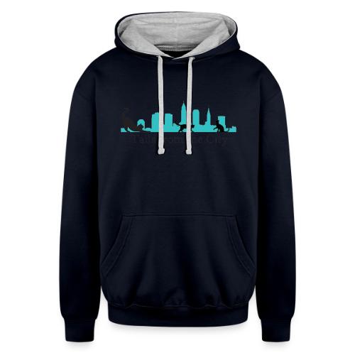 design1 - Unisex Contrast Hoodie