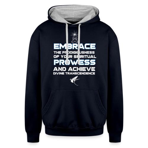 Spiritual Prowess - Unisex Contrast Hoodie