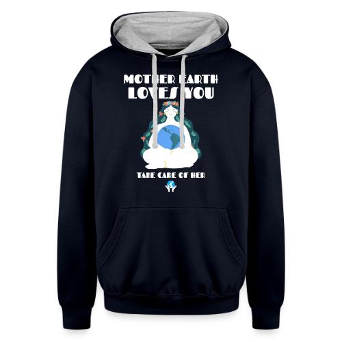 Mother Earth - Unisex Contrast Hoodie