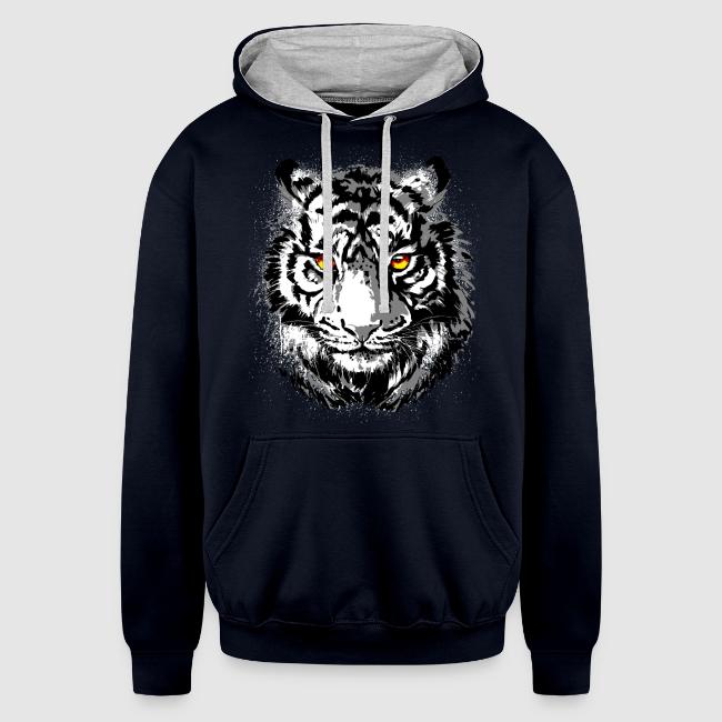 Tiger Head - Tiger Artwork - Wildlife Big Cats