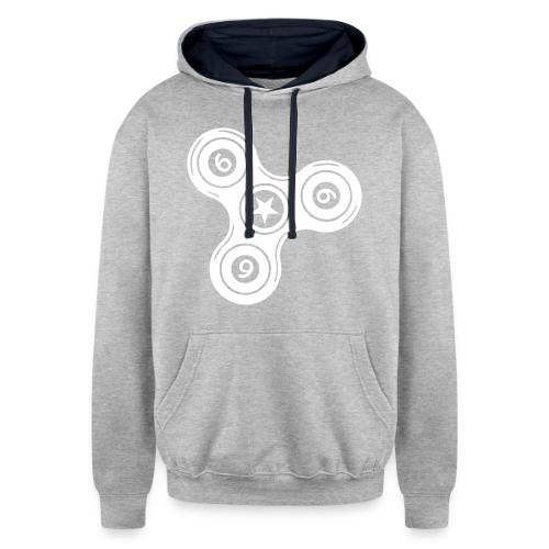 Fidget Sinner - Unisex Contrast Hoodie