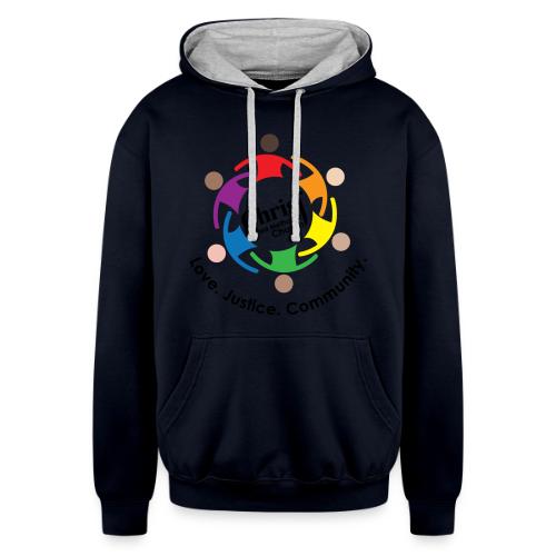 CUMC Spirit Wear - Unisex Contrast Hoodie