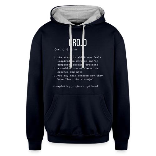Crojo | Definition Collection - Unisex Contrast Hoodie