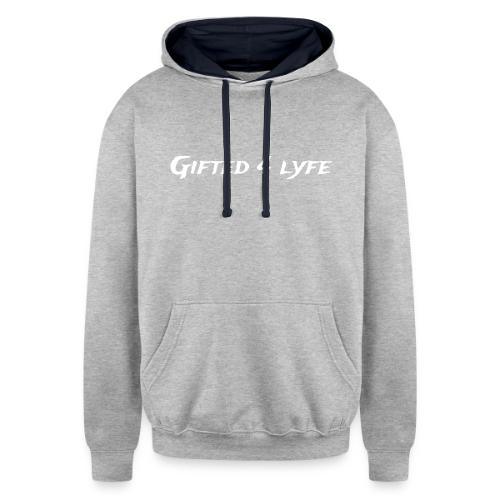 GIFTED 4 LYFE - Unisex Contrast Hoodie