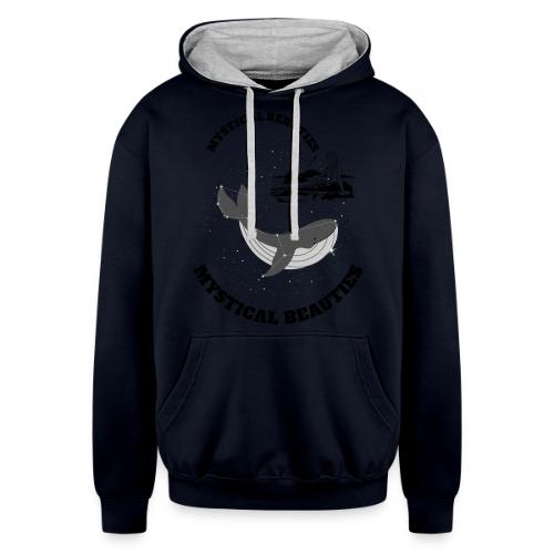 Mystical Beauties - Unisex Contrast Hoodie