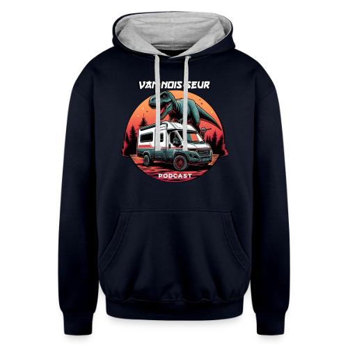 Van Nois Seur T Shirt Professional - Unisex Contrast Hoodie