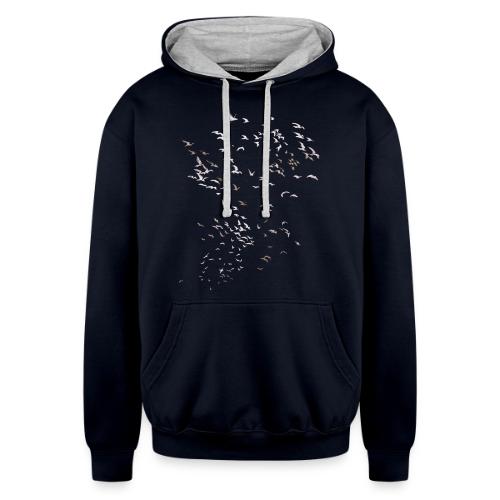 Flock - light - Unisex Contrast Hoodie