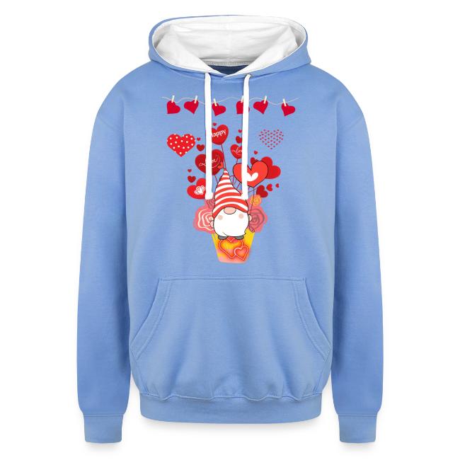 Design wrapped in love hearts, vibrating in love.