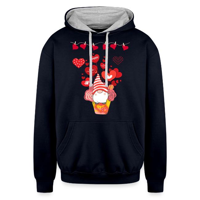 Design wrapped in love hearts, vibrating in love.
