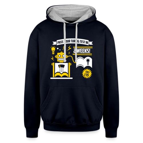 The Turing Test - Unisex Contrast Hoodie