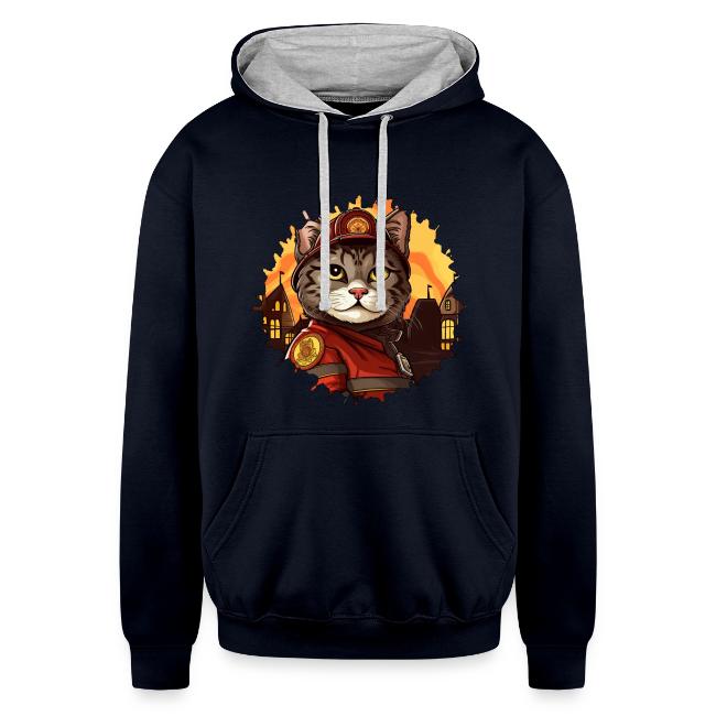 Firefighter cat