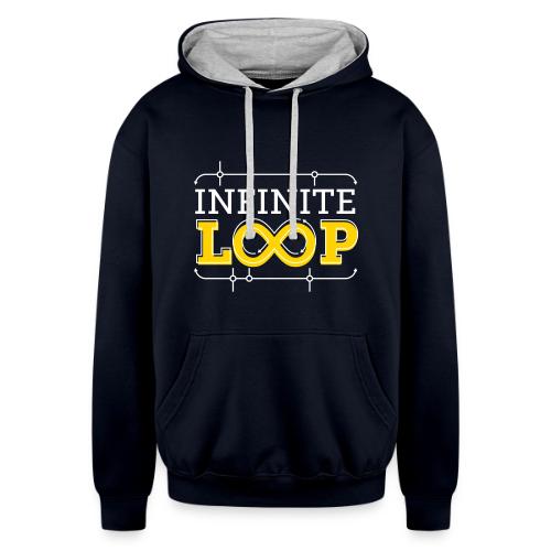 Infinite Loop - Unisex Contrast Hoodie