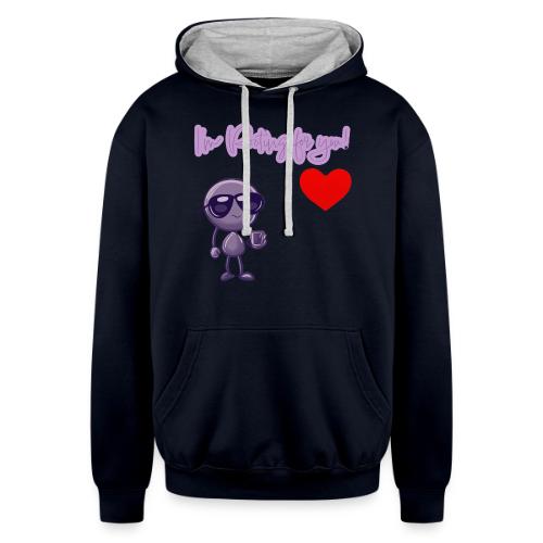 Smoon City 18_I'm Rooting For You Too - Unisex Contrast Hoodie