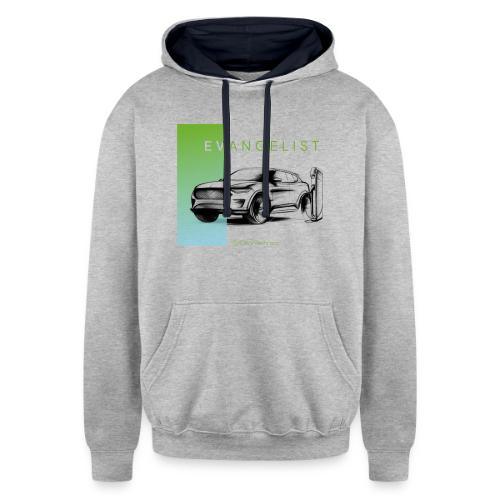 evangelist Ford Mustang Mach E - Unisex Contrast Hoodie
