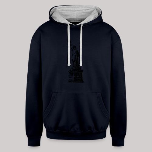 Statue of Liberty - Unisex Contrast Hoodie