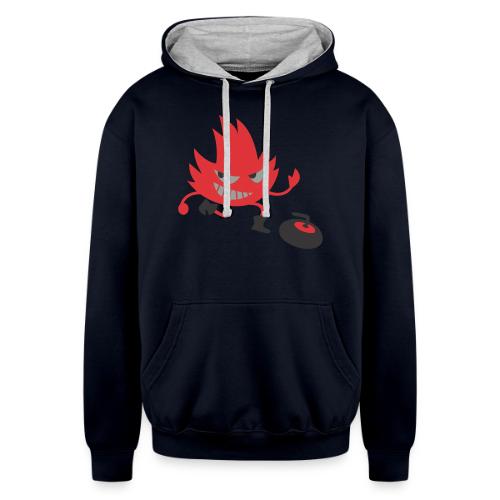 Leif Curling - Unisex Contrast Hoodie