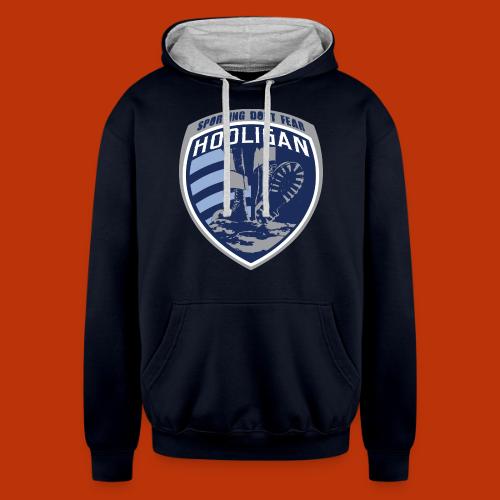 Sporting Dont Fear - Unisex Contrast Hoodie