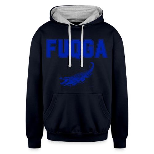FUQGA with Gator - Unisex Contrast Hoodie