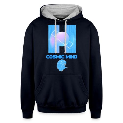 Cosmic Mind - Unisex Contrast Hoodie