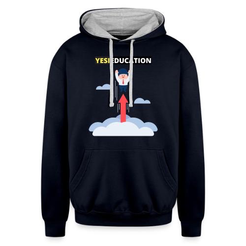 Clay - Unisex Contrast Hoodie