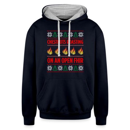 Ugly FHIR Sweater - Unisex Contrast Hoodie