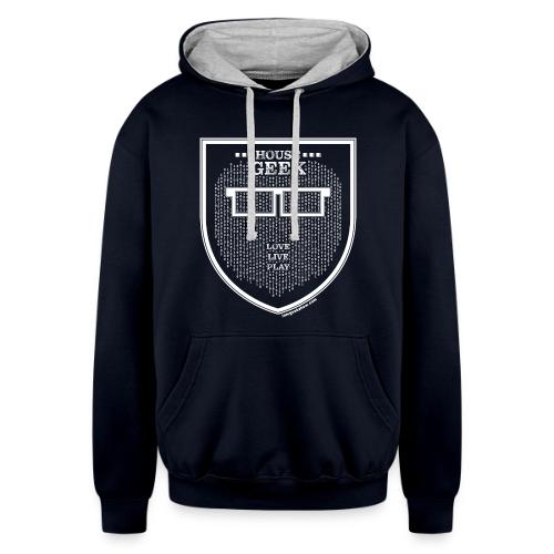 House Geek - Unisex Contrast Hoodie