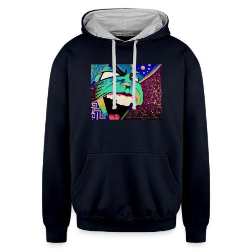 Kiddo - Unisex Contrast Hoodie