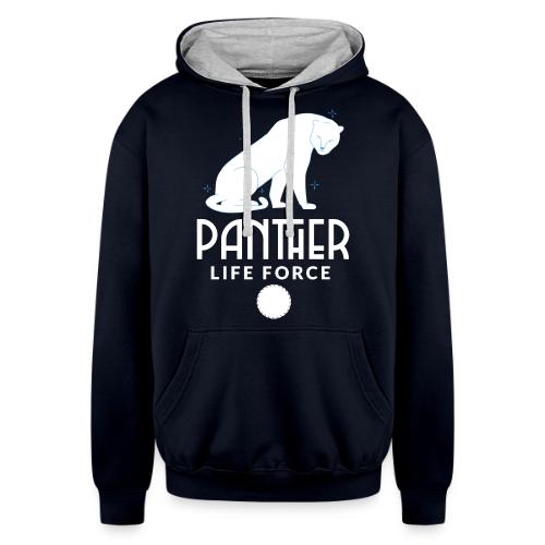 Panther Life Force - Unisex Contrast Hoodie
