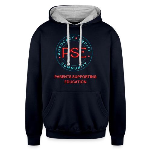 logo shirt - Unisex Contrast Hoodie