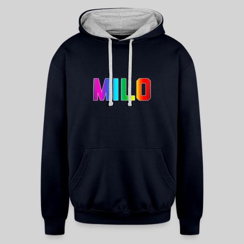 Milo - Unisex Contrast Hoodie