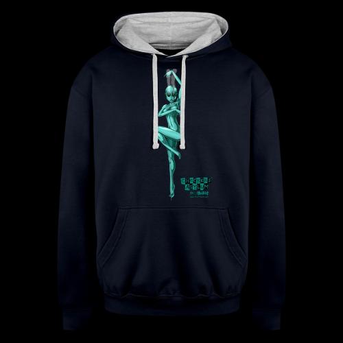 Checkers' Asylum - Mutino Victim #4 - Unisex Contrast Hoodie