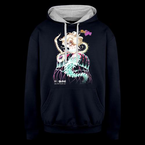Vanessa Mermaid - Unisex Contrast Hoodie