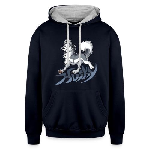 Musky Husky - Unisex Contrast Hoodie