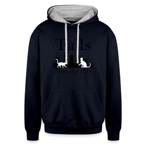 design5 - Unisex Contrast Hoodie