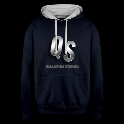 Quantum Stereo Silver - Unisex Contrast Hoodie