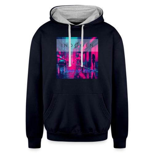Indogen Bring Me Down - Unisex Contrast Hoodie
