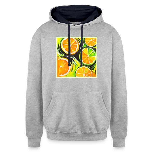 Vibrant Citrus Painting