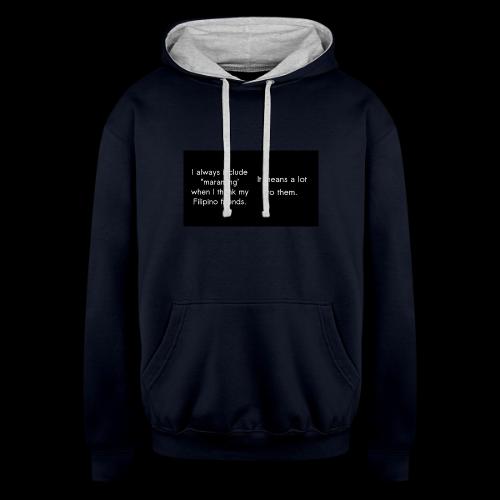 Maraming - Unisex Contrast Hoodie