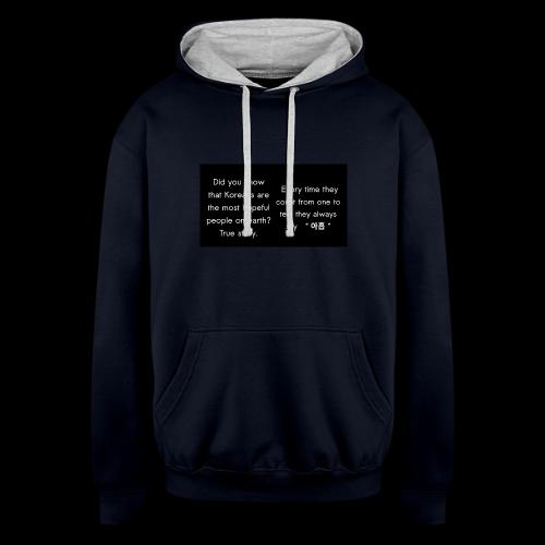 The Most Hopeful on Earth - Unisex Contrast Hoodie