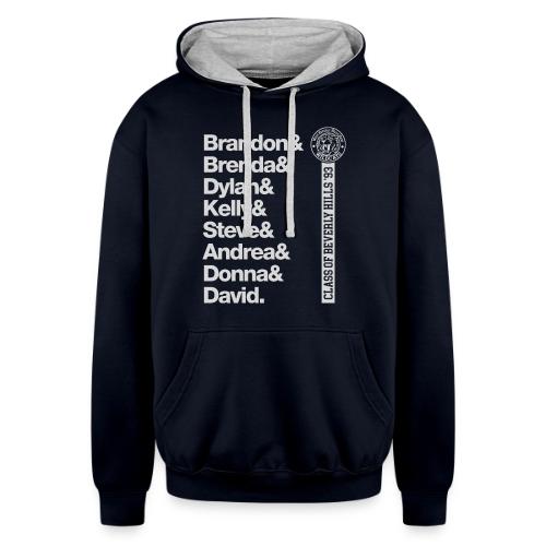Class of 93 Grey - Unisex Contrast Hoodie