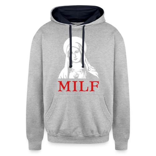MILF - Unisex Contrast Hoodie