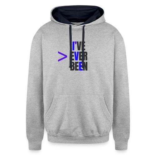 Better Than I've Ever Been - Unisex Contrast Hoodie