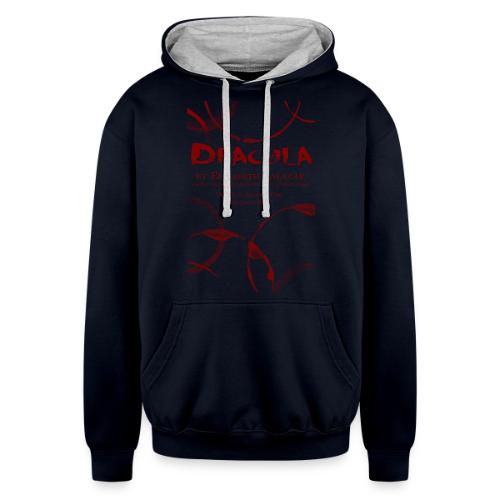 Dracula Shirt - Unisex Contrast Hoodie